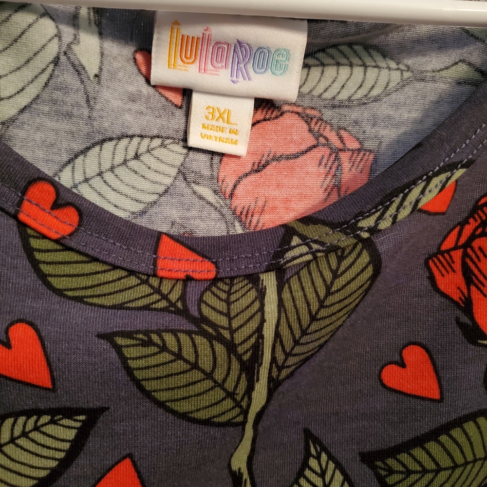 Lula Roe Valentines Shirt - Picture 3 of 3